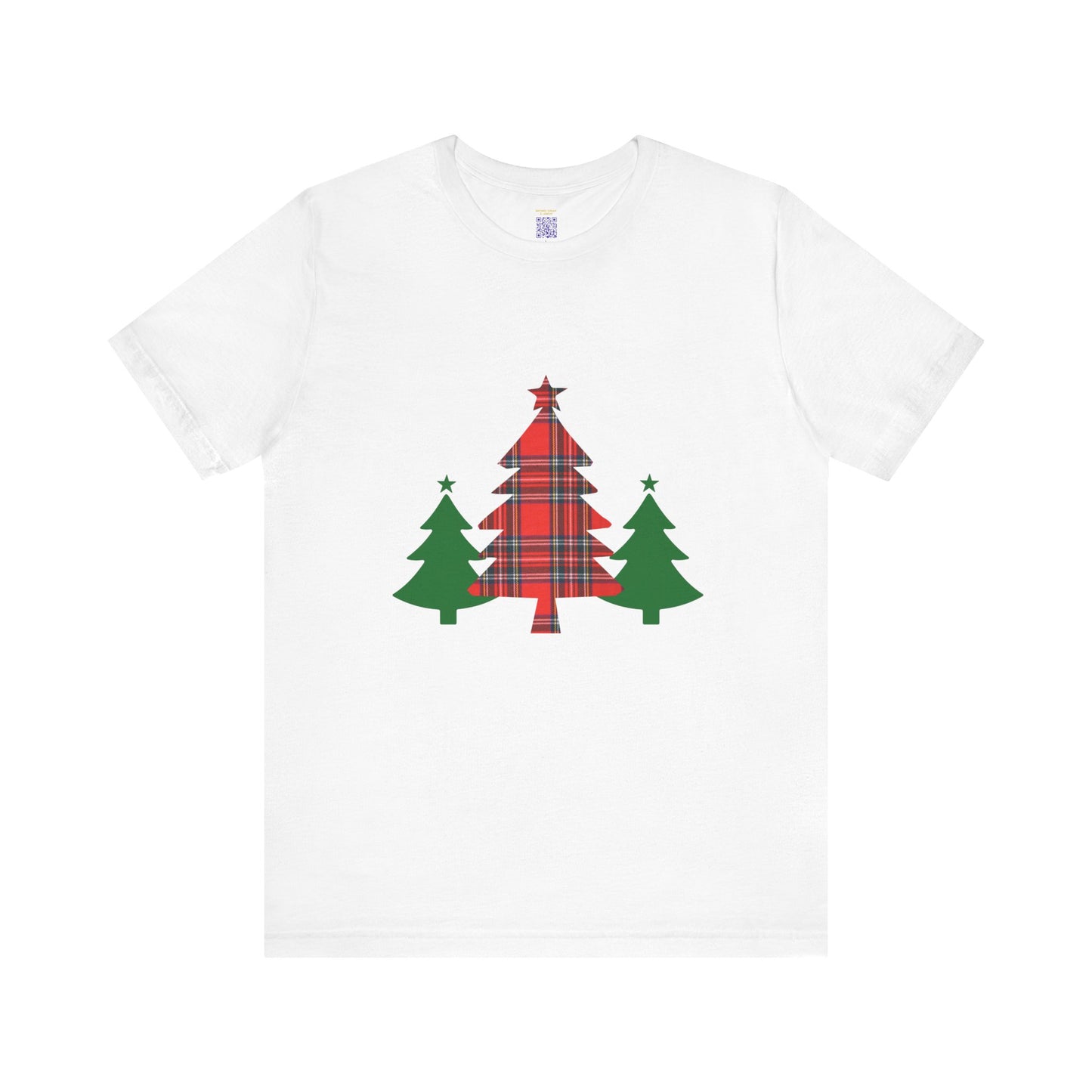 Christmas Tree Plaid Tee