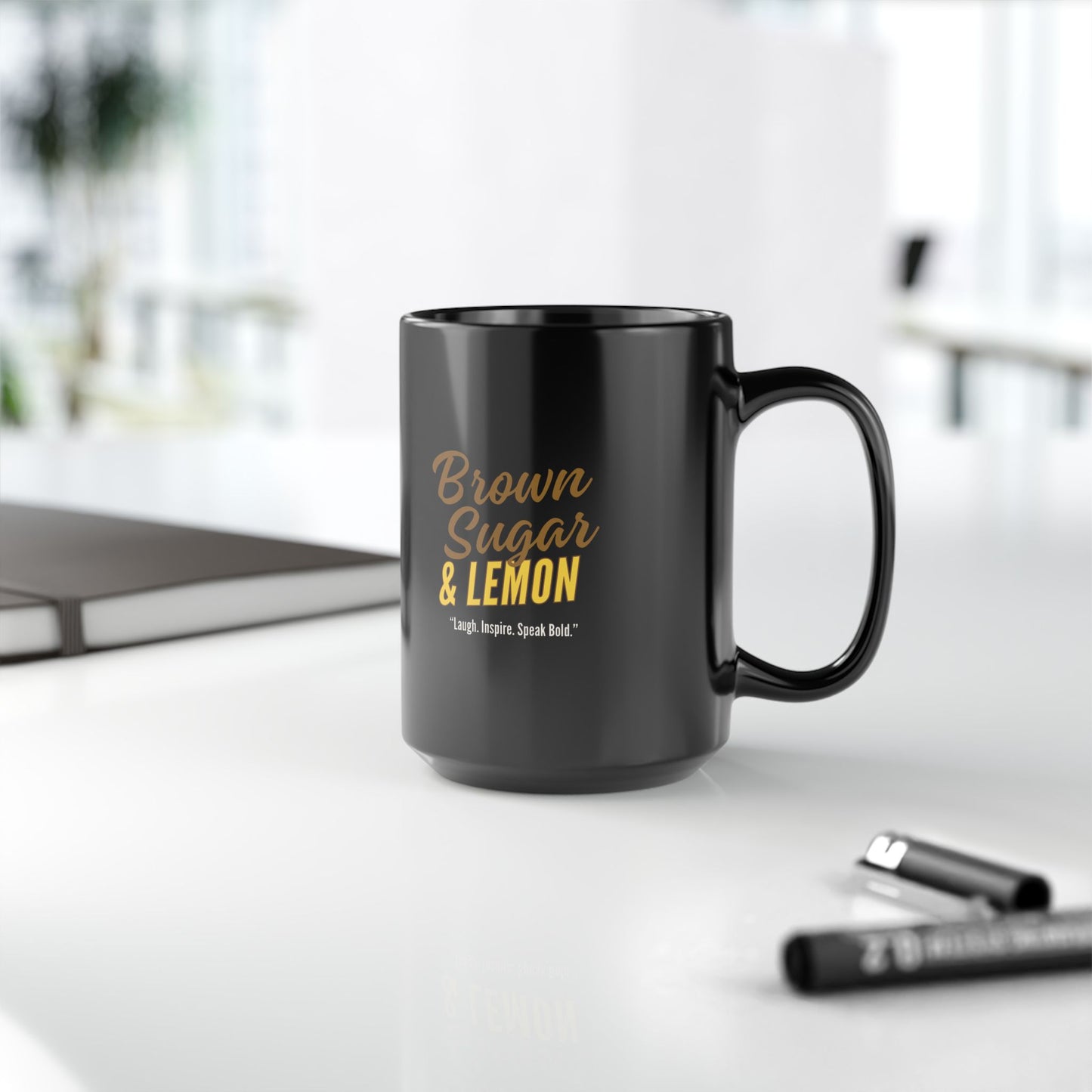 Brown Sugar & Lemon Logo Coffee Mug (15oz)