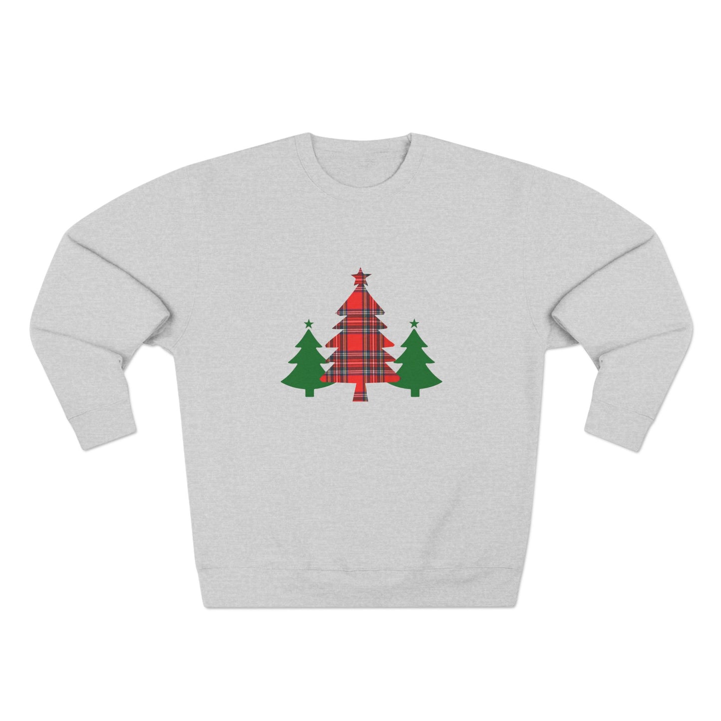 Tartan Plaid Christmas Tree Sweatshirt