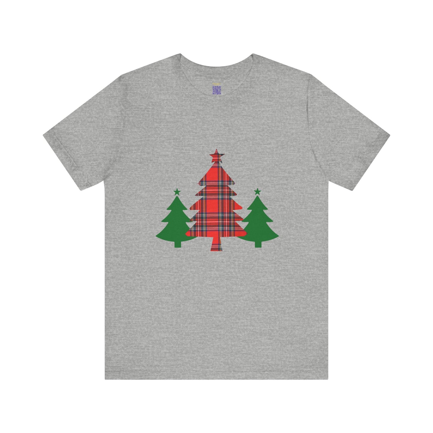 Christmas Tree Plaid Tee