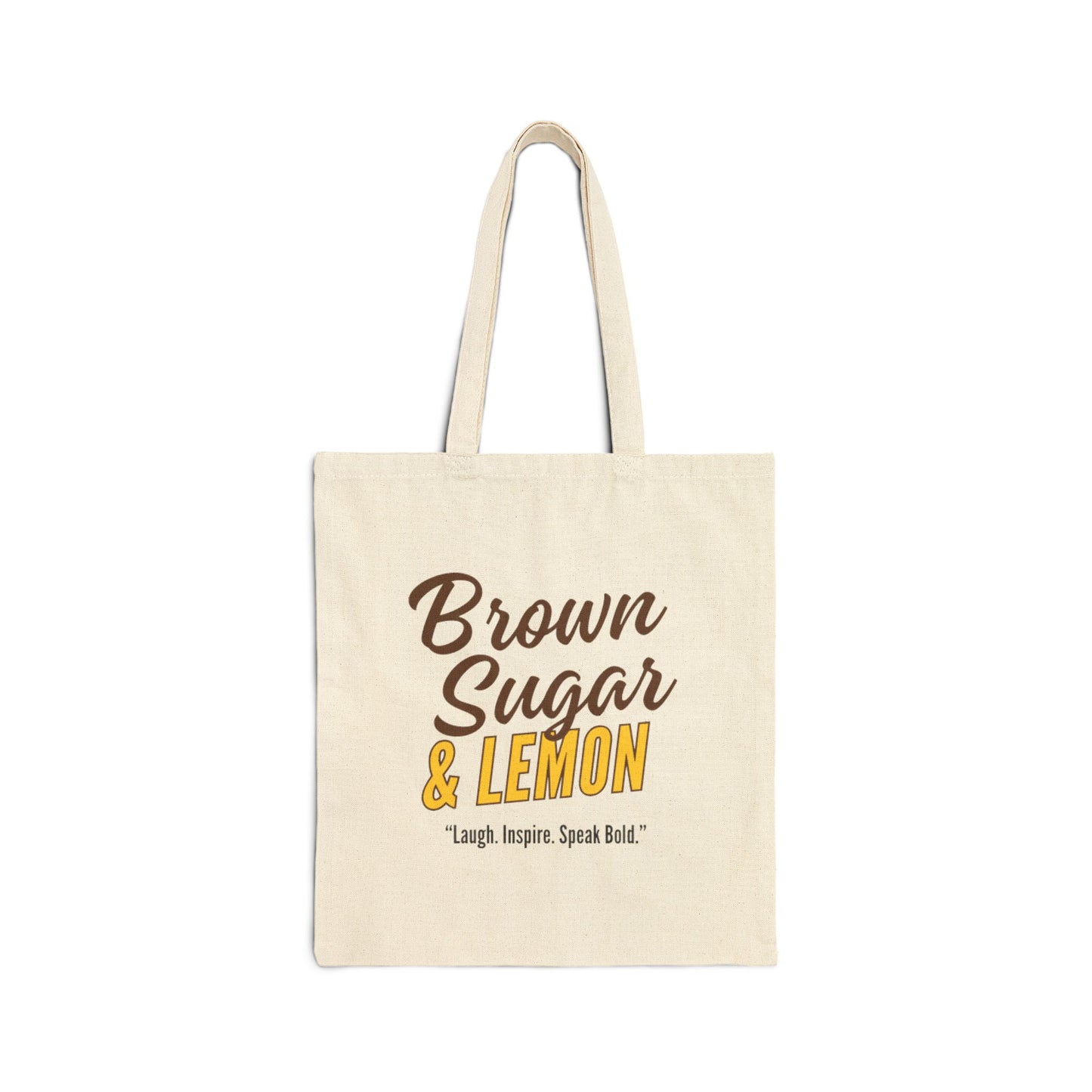 Logo Canvas Tote Bag, Natural