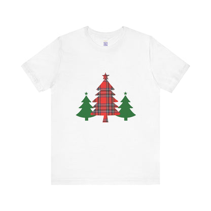 Christmas Tree Plaid Tee