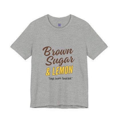 Brown Sugar and Lemon Logo Multicolor Tee