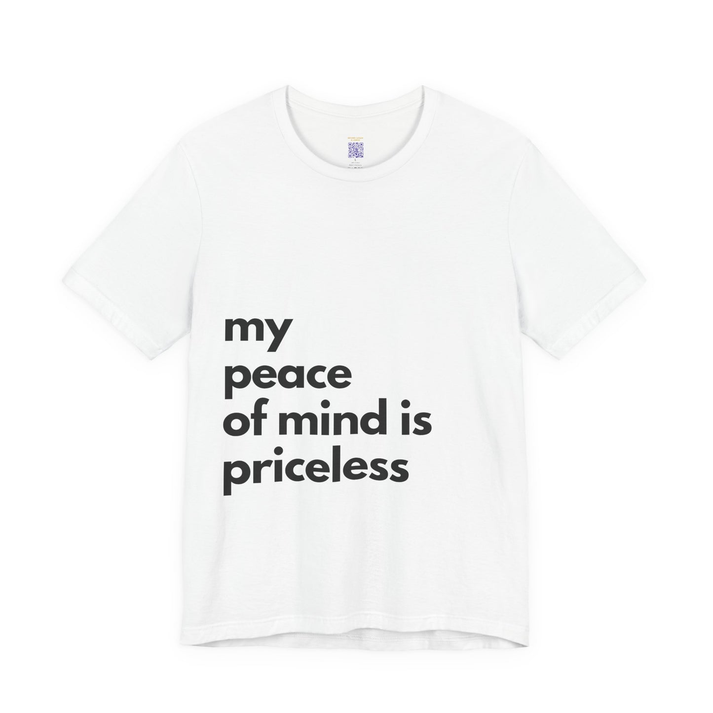 White Peace of Mind T-Shirt