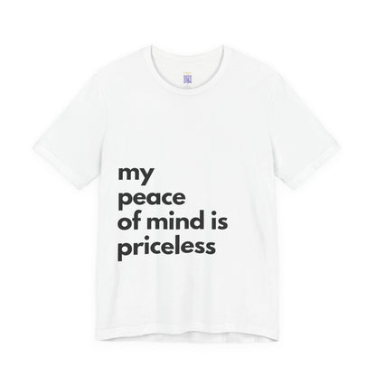 White Peace of Mind T-Shirt