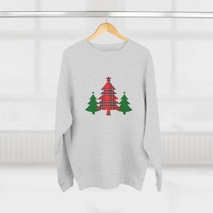 Tartan Plaid Christmas Tree Sweatshirt