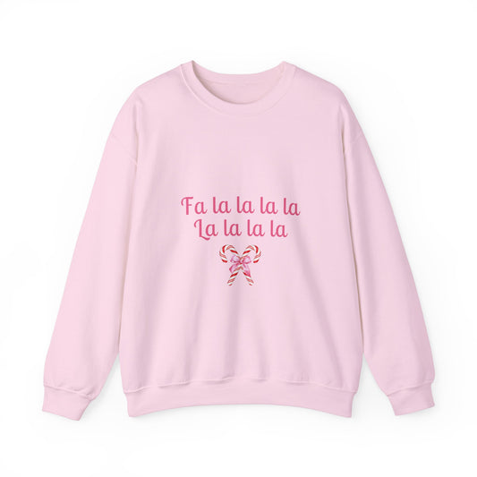 Candycane Fa La La La La  Sweatshirt