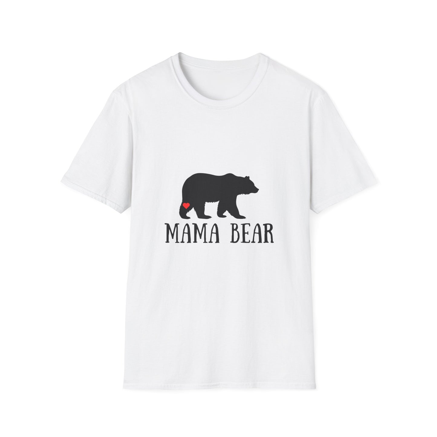 Mama Bear Heart Tshirt