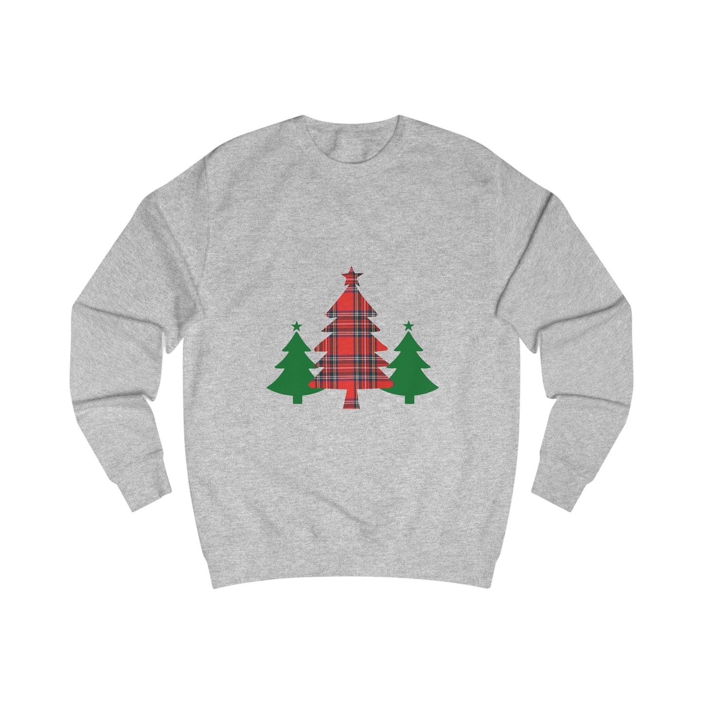 Tartan Plaid Christmas Tree Sweatshirt