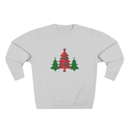 Tartan Plaid Christmas Tree Sweatshirt