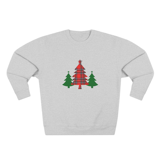 Tartan Plaid Christmas Tree Sweatshirt