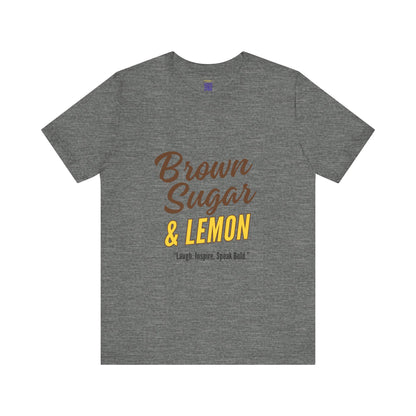 Brown Sugar and Lemon Logo Multicolor Tee