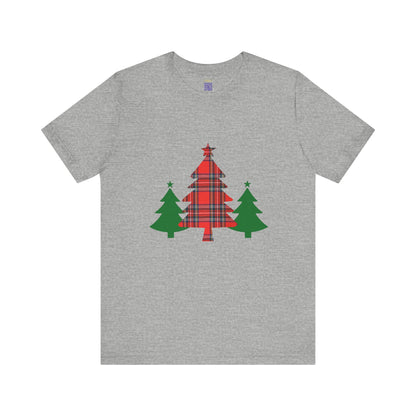 Christmas Tree Plaid Tee