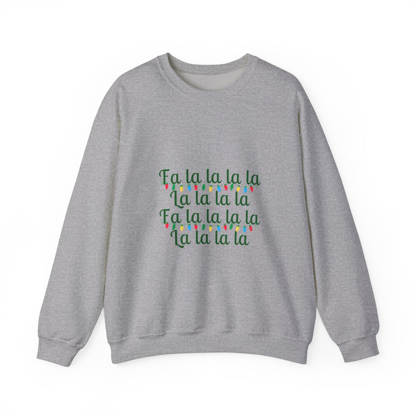 Christmas Lights Fa la la la la Sweatshirt