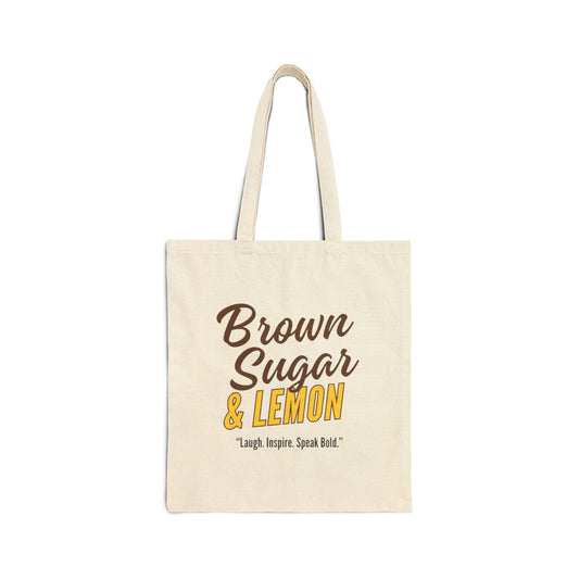 Logo Canvas Tote Bag, Natural