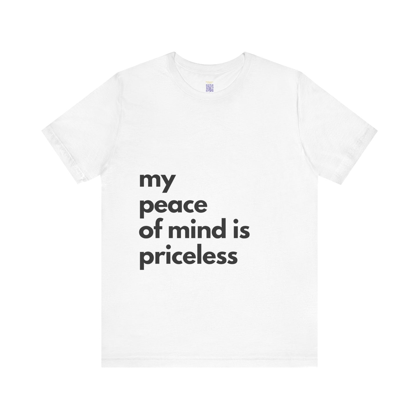 White Peace of Mind T-Shirt