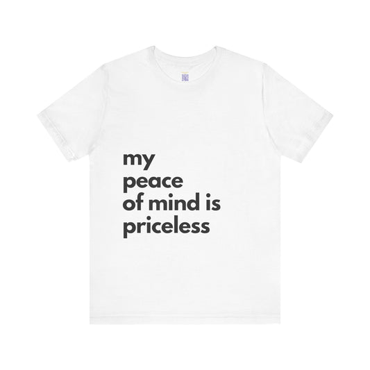 White Peace of Mind T-Shirt