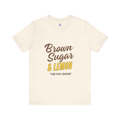 Brown Sugar and Lemon Logo Multicolor Tee